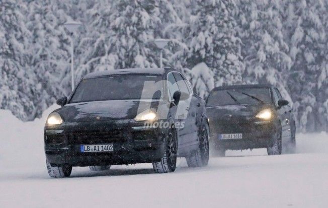 Porsche Cayenne 2018 - foto espía