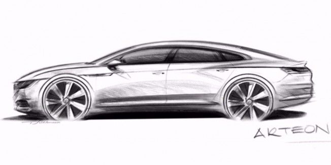 Volkswagen Arteon - boceto