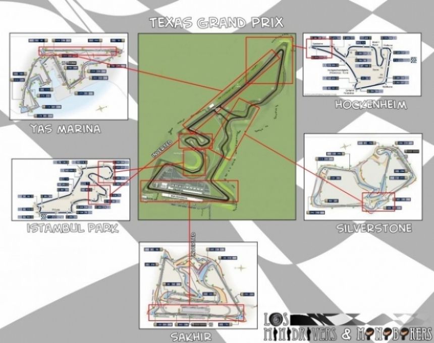 Así será el nuevo circuito de USA