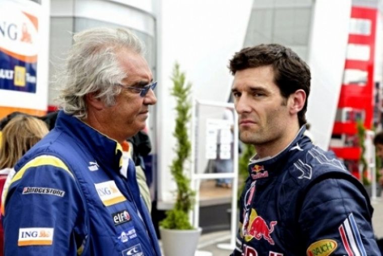 Briatore critica a Webber: mejor que no hubiera dicho nada