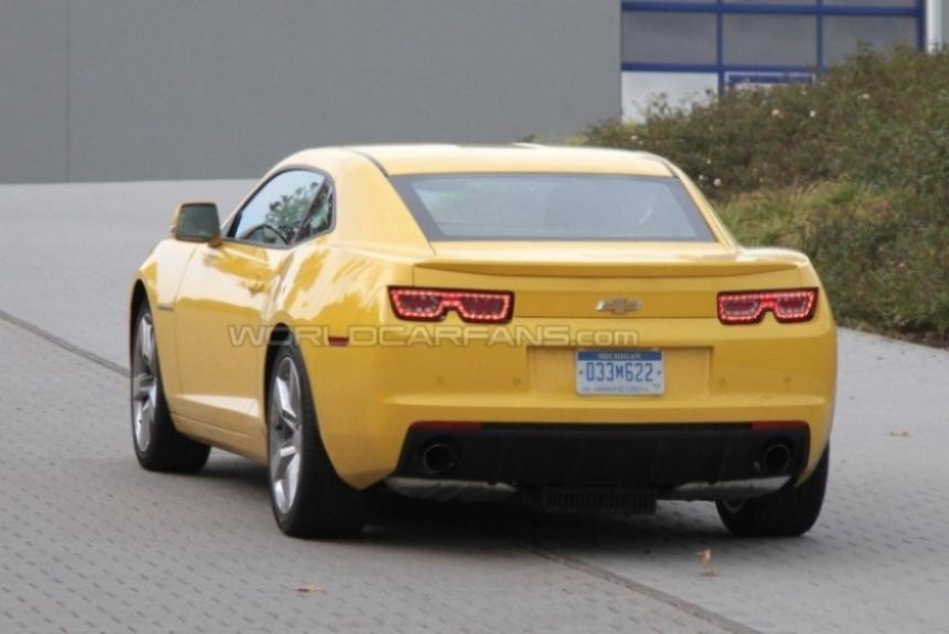 Chevrolet Camaro 2011 al descubierto