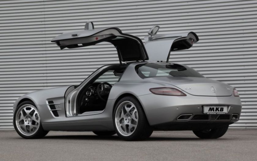 El Mercedes SLS AMG recibe más vitaminas gracias a MKB