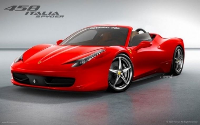 Ferrari 458 Italia Spyder, será así?