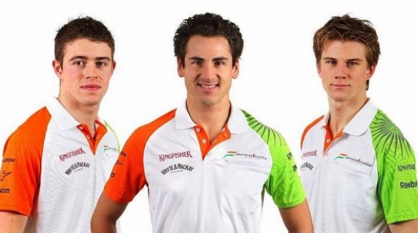 Force India presenta por fin a sus pilotos