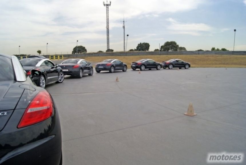 ¿Fotos de la prueba del Peugeot RCZ en el Jarama? Mira nuestra galería.