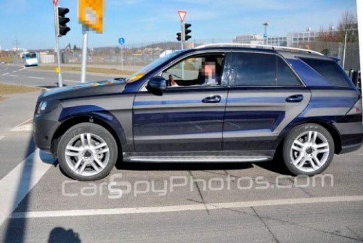 Fotos espía del Mercedes ML 2012