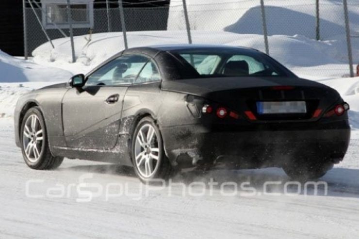 Fotos espía: Mercedes SL 2013