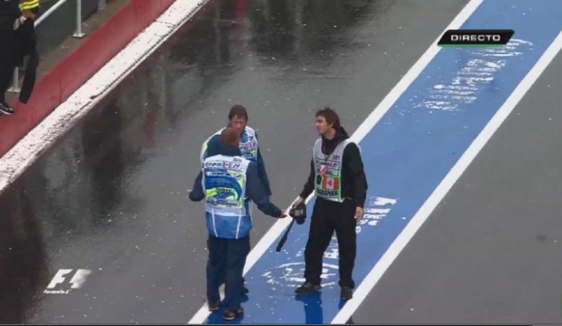 GP Canadá 2011: bandera roja por la lluvia, se reanudará en cuanto mejoren las condiciones