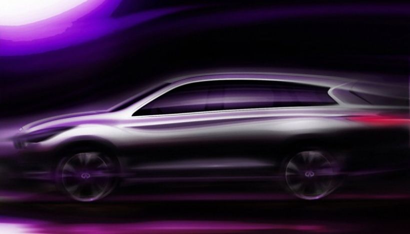 Infiniti JX, el gran crossover. Primer teaser