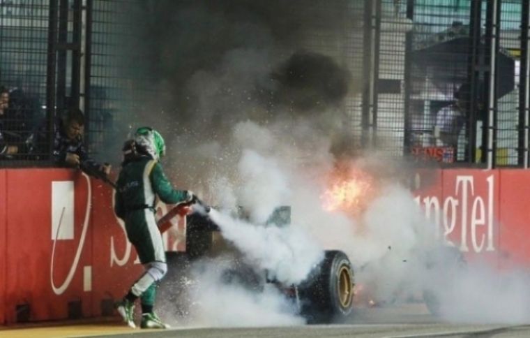 Kovalainen quiere más dinero por convertirse en bombero hoy