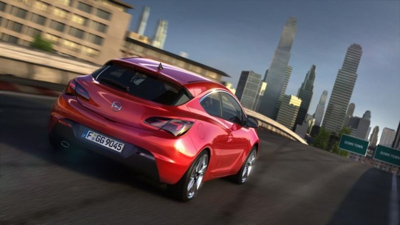 Más fotos oficiales del nuevo Opel Astra GTC 2011