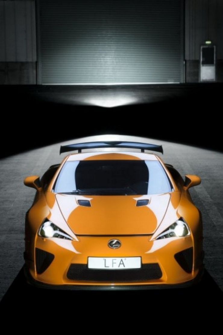 Nuevas fotos del Lexus LFA Nürburgring Edition