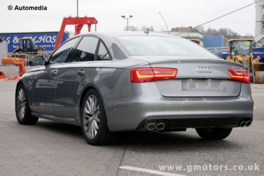 Nuevas fotos espía del Audi S6 2012