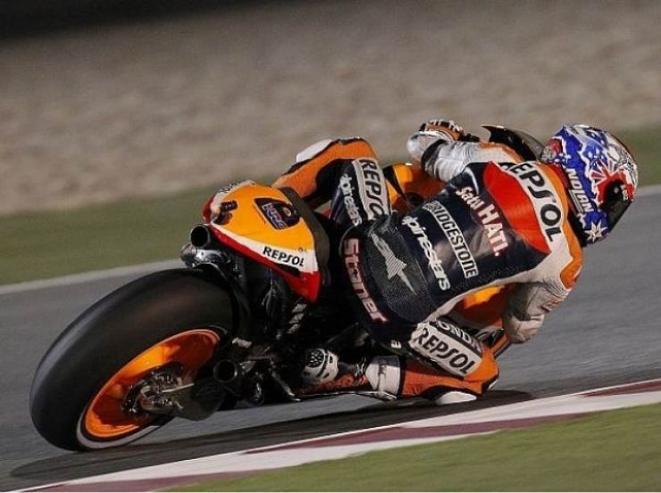 Pole para Stoner en Qatar