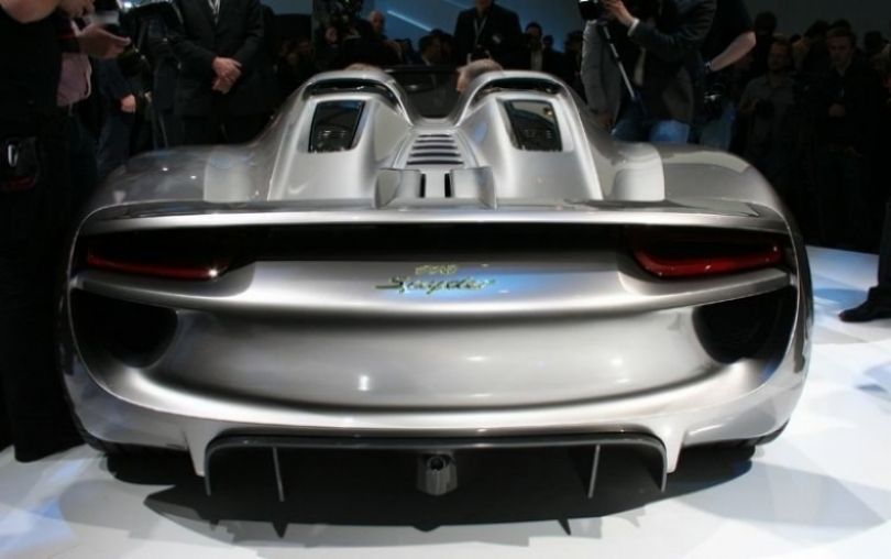 Porsche 918 híbrido descapotable entraría a producción