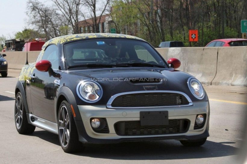 Primeras fotos espía del Mini Coupé JCW