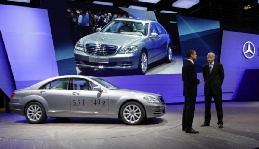 Salón de París 2010, Mercedes Benz S 250 CDI el premium más económico
