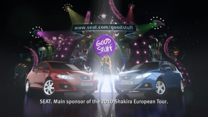 Shakira protagoniza la nueva campaña de Seat