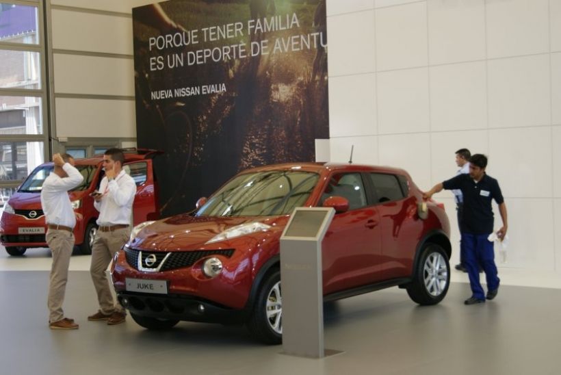 Stand de Nissan en Barcelona 2011