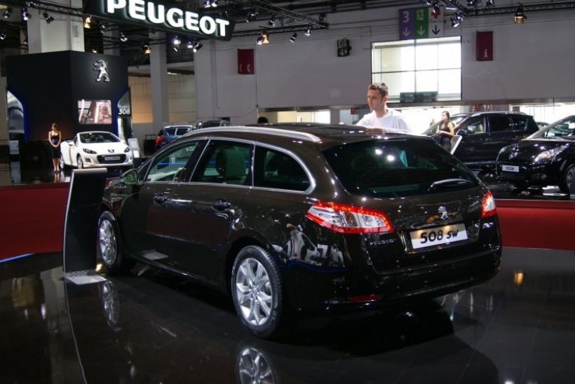 Stand de Peugeot en Barcelona 2011