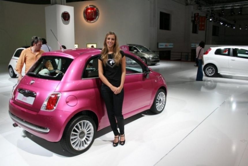 Stand FIAT en el Salón Internacional del Automóvil de Barcelona 2009