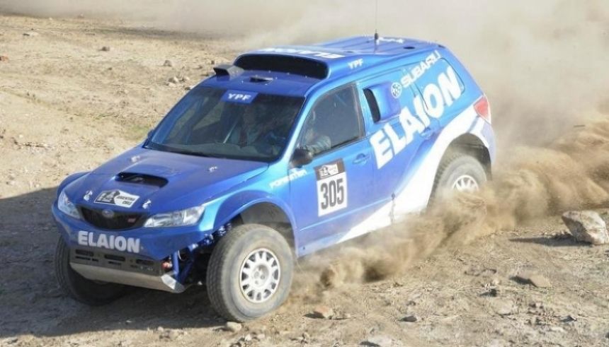 Subaru Forrester Elaion listo para el Dakar 2010