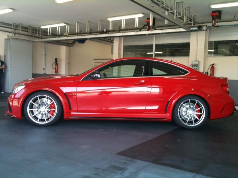 Así es el Mercedes C63 Coupé AMG Black Series