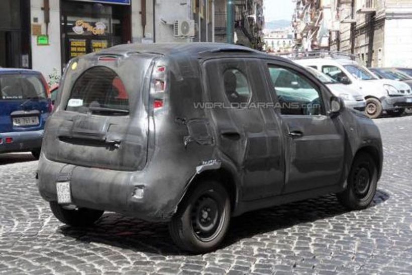 Fotos espía del Fiat Panda 2012