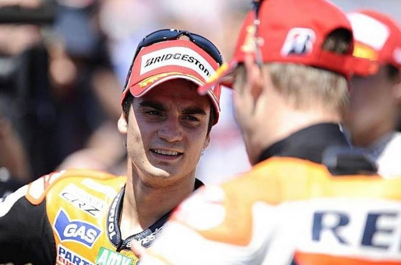 Pedrosa: Hacia la mitad de la carrera me sentía muy cansado