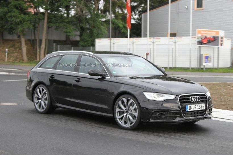 Primeras fotos del Audi S6 Avant 2012 ¡Sin camuflaje!