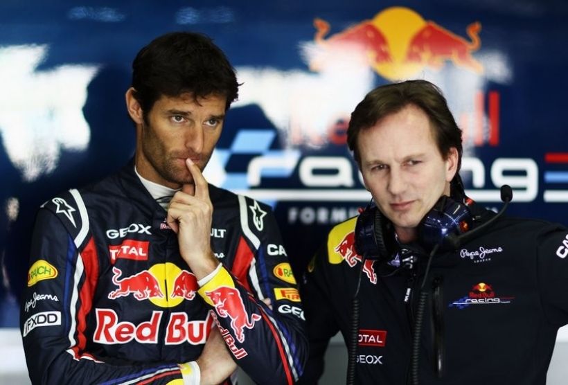 Christian Horner critica la acción de Webber en Silverstone