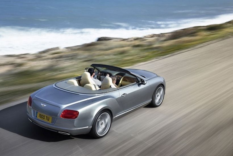 Fotos y video del Bentley Continental GTC 2012