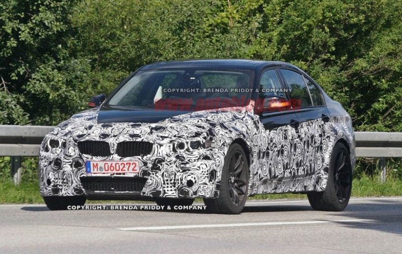 Ya corretea el BMW M3 2012