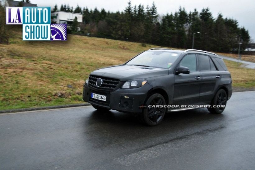 El Mercedes ML63 AMG debutará en Los Ángeles