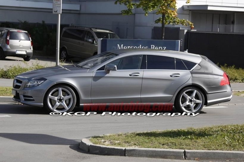 Fotos espía del Mercedes-Benz CLS Shooting Brake