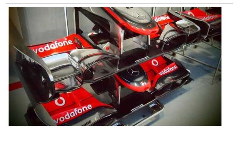 Mclaren probará en India un alerón de 2012