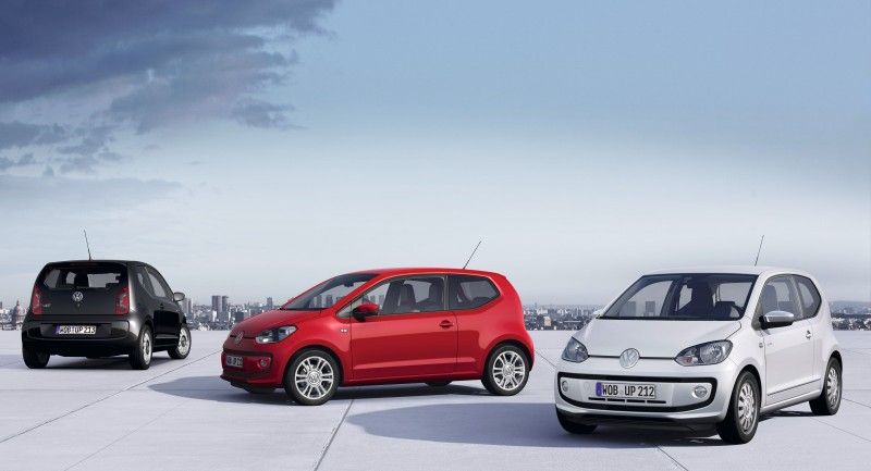 Volkswagen completa la gama Up! con los High Up!, Up! Black y Up! White