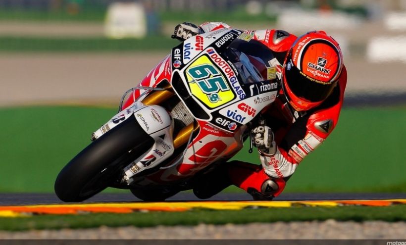 Bradl con la moto de Márquez: Ha sido divertido