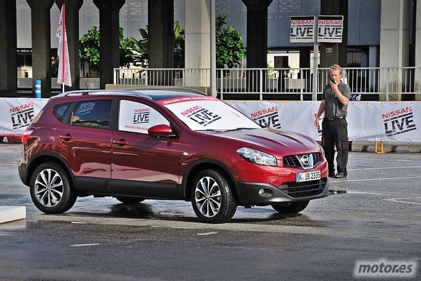 Nissan Live Málaga: Probamos el Around View Monitor en el Qashqai