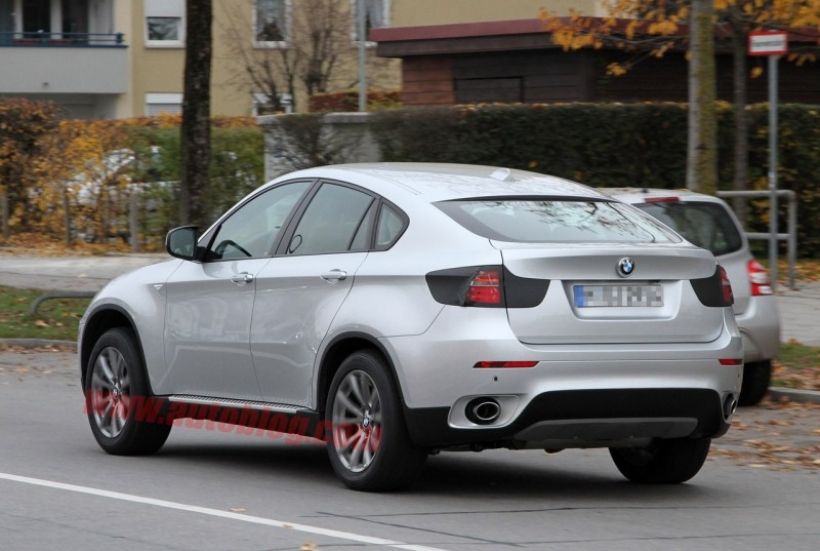 Nuevas fotos espía del BMW X6 2012