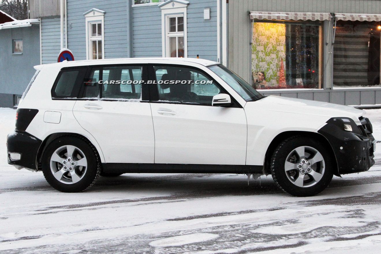 Fotos espía: Mercedes GLK facelift