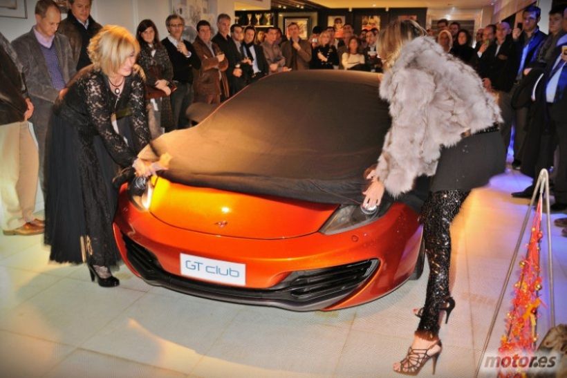 McLaren MP4 12C: Presentación en GT-Club Barcelona