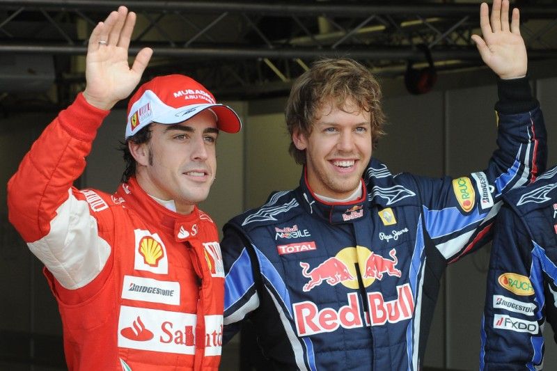 Alonso y Vettel