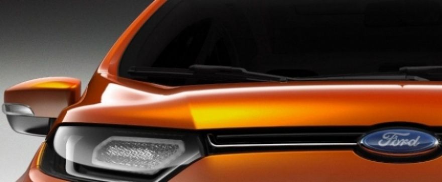 Primer teaser del SUV pequeño de Ford