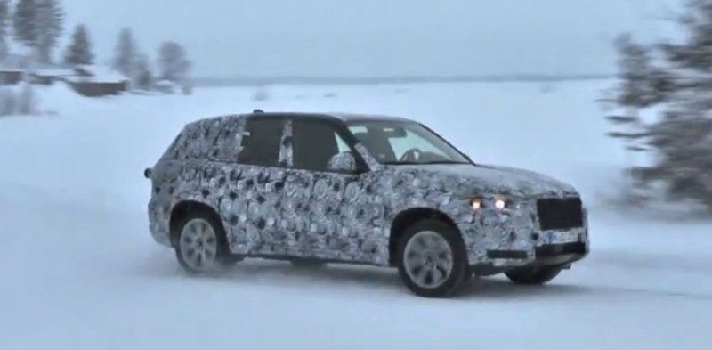 Vídeo espía: BMW X5 2013 (F15) en pruebas de invierno