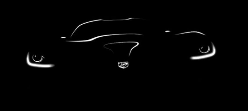 Primer teaser del SRT Viper 2013