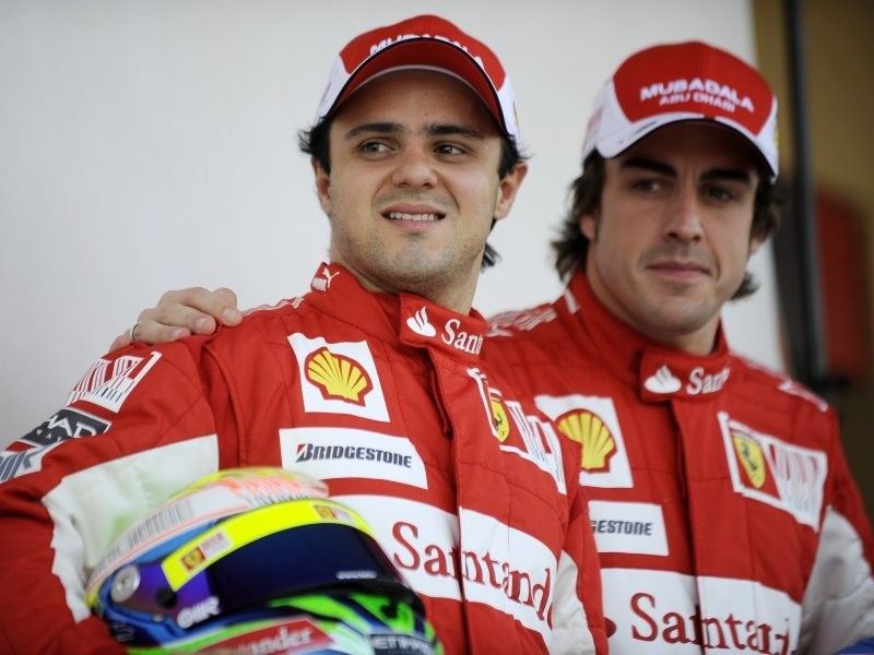 Massa y Alonso