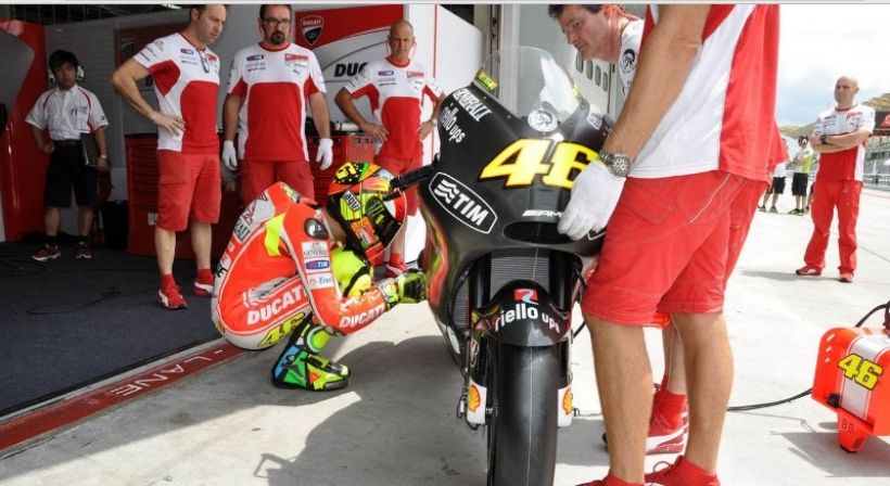 Valentino Rossi: Buenas impresiones con la nueva Ducati