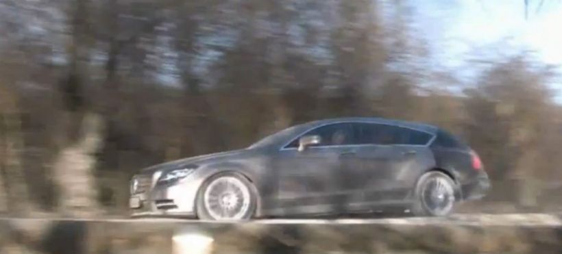 El Mercedes-Benz CLS Shooting Break espiado en vídeo