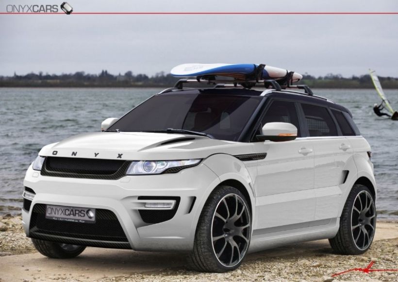 Onyx Range Rover Evoque Rouge Edition: radical